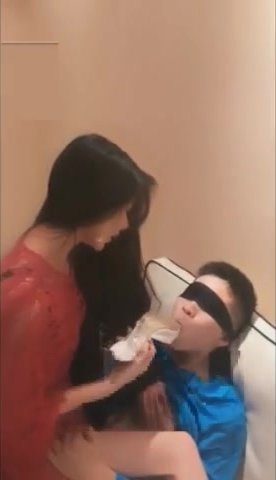 Gorgeous Chinese Princess Humiliates her slave erotically