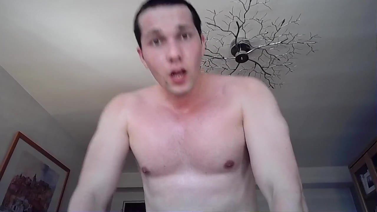 Hot As Fuck Verbal Dude Humping His Bed