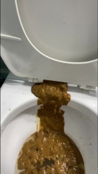 Pootytang69 destroys friends toilet with diarrhea
