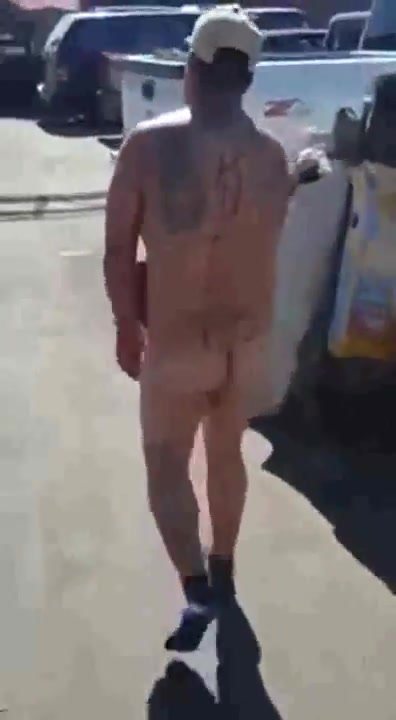 Thief forced to walk naked on streets