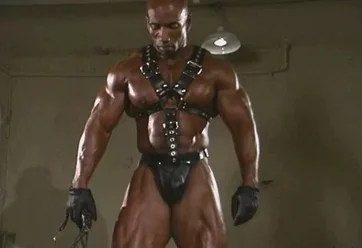 362px x 248px - Black bodybuilder in leather muscle worship - ThisVid.com