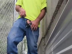 GAY DADDY TAKING A HOT PISS 12