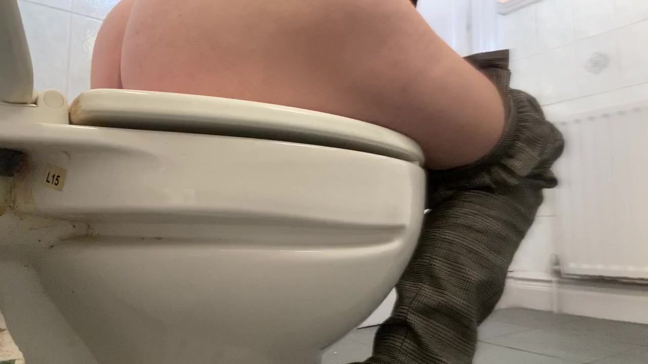Very hard poop in work