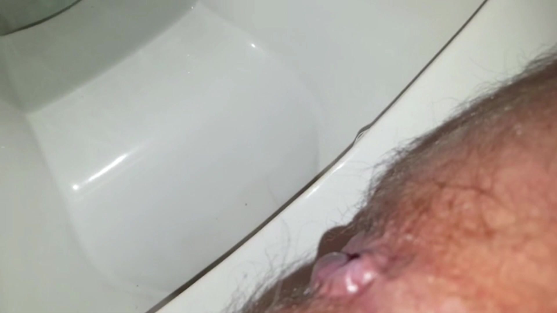 Big shit in toilet - video 2