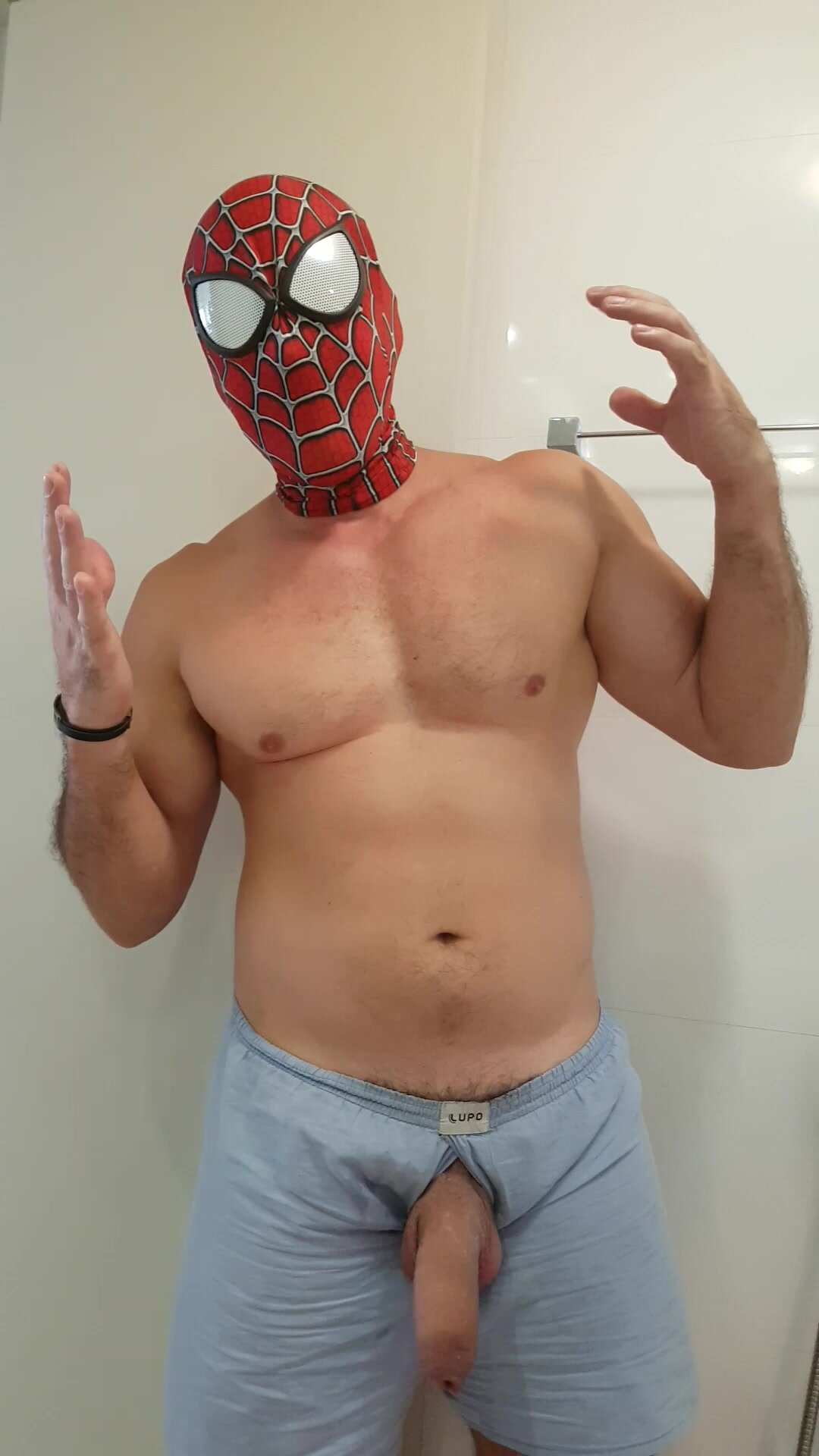 Hung spiderman onlyfans