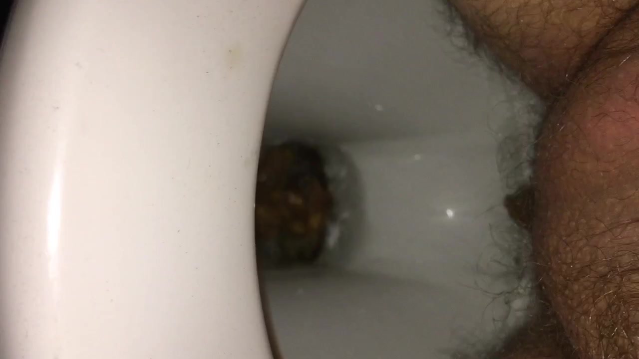 Pooping at friend toilet 2 - video 2