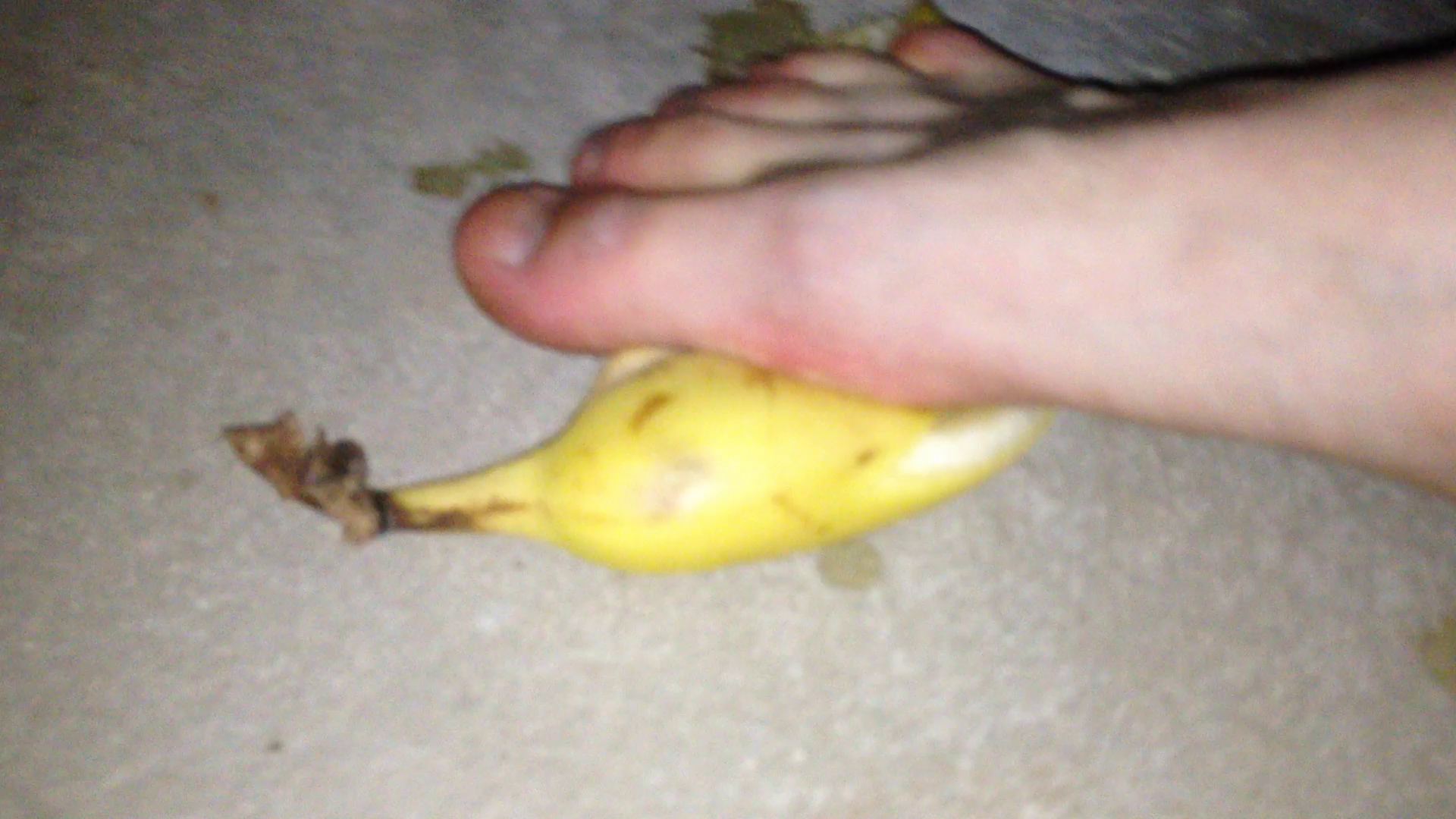 My First Banana-Crushing Video