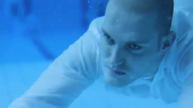 Barefaced Guy Swimming Fully Clothed Underwater ThisVidcom