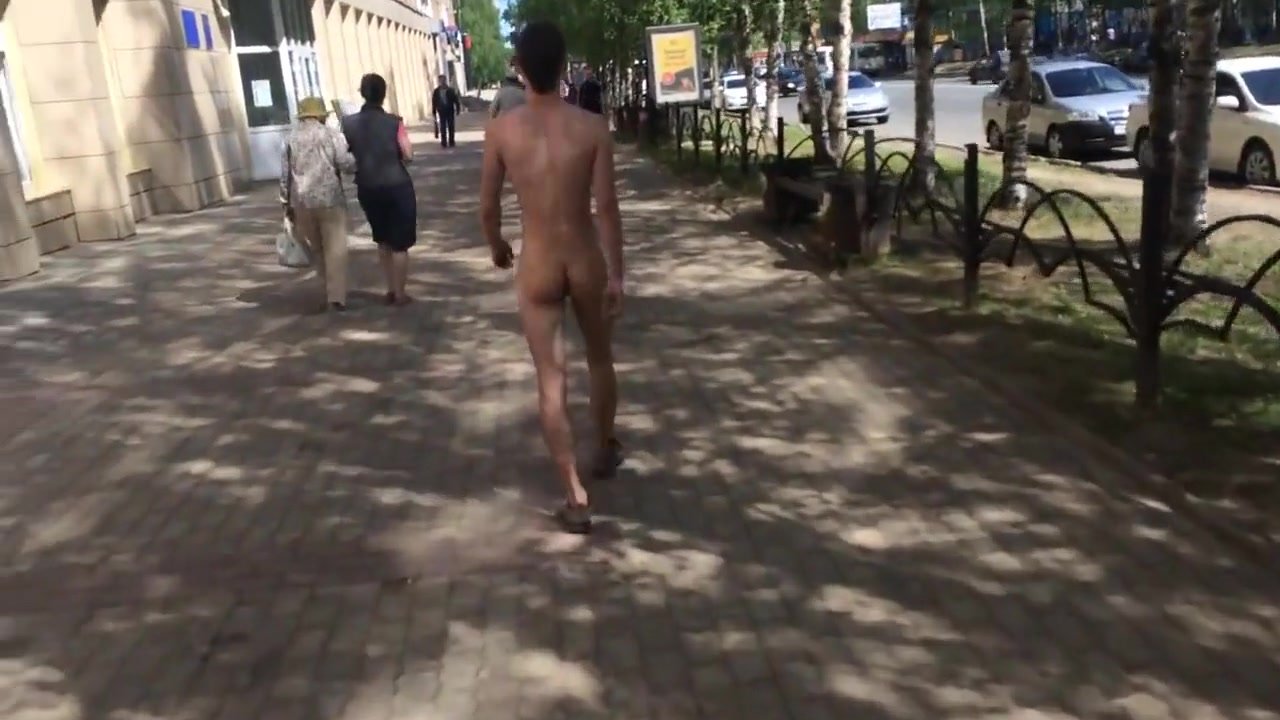 Walking the streets naked