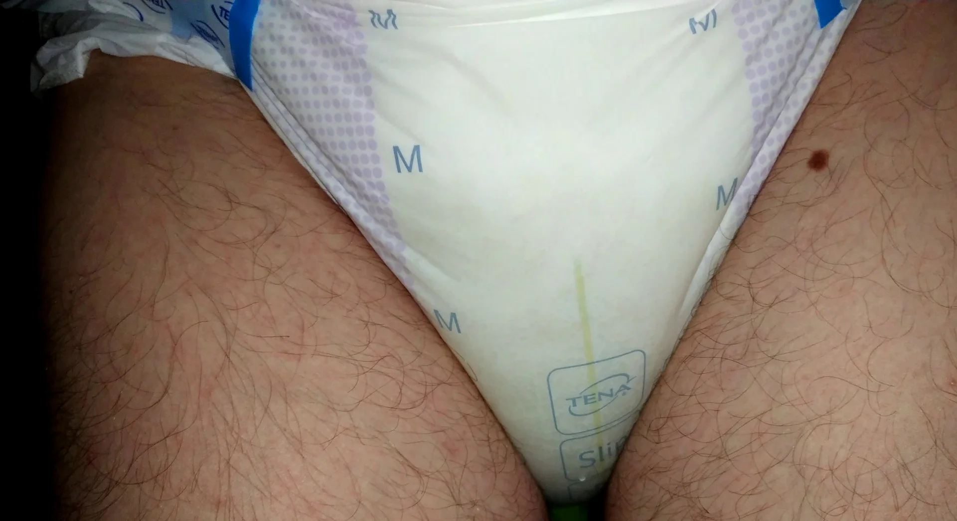 Short Squishing Of A Messy Diaper Made It Leak Diaper Twink Squishing