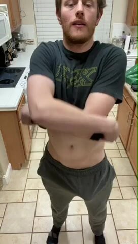 Man strips