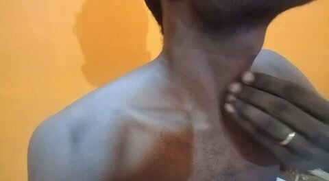 Adam’s apple massage - video 59