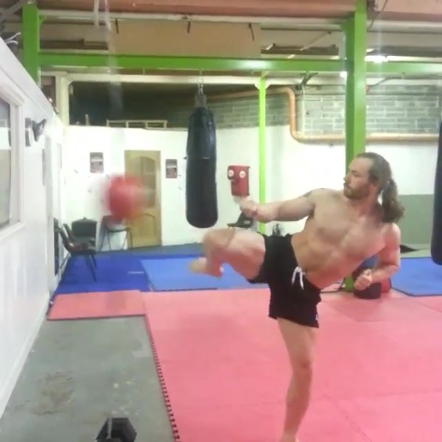Kick practice