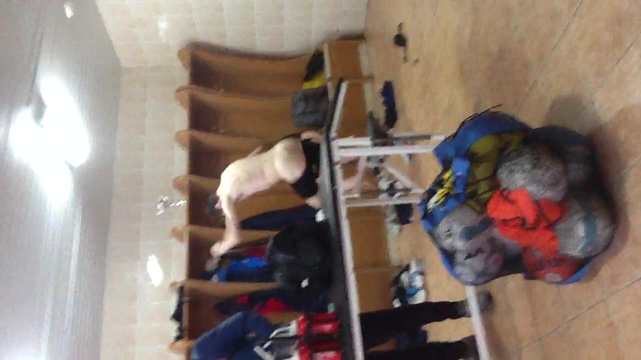 Locker room footballers - video 2