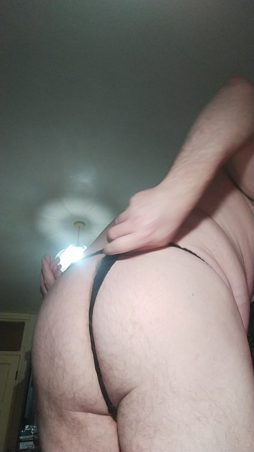 In panties