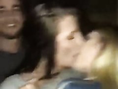 Hot Friends Fuck and Make Out in Public