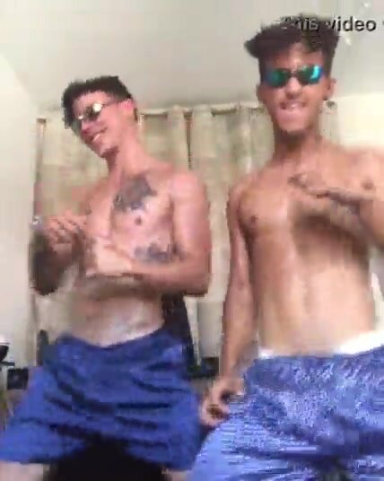 Brazilian boys dancing