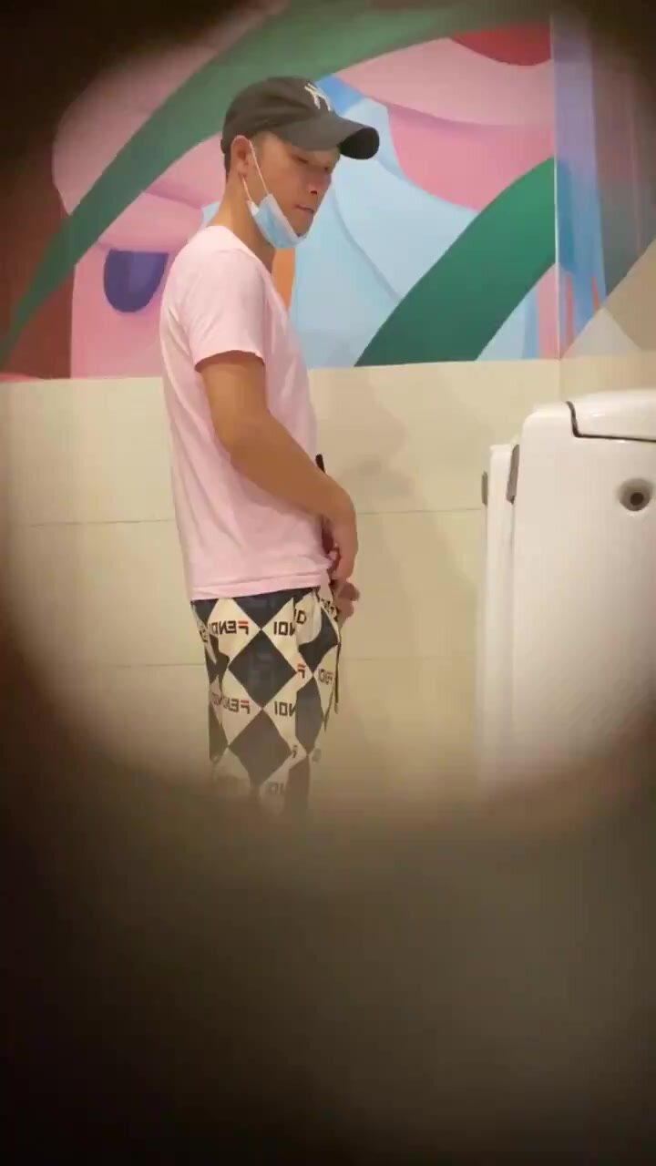 SPYING ASIAN BOY AT THE URINAL 3 - video 2