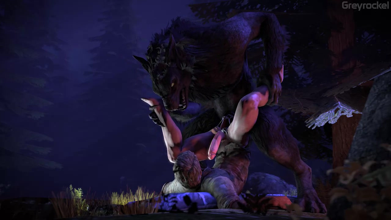 Animation of Joel Getting Fucked By a Werewolf. 