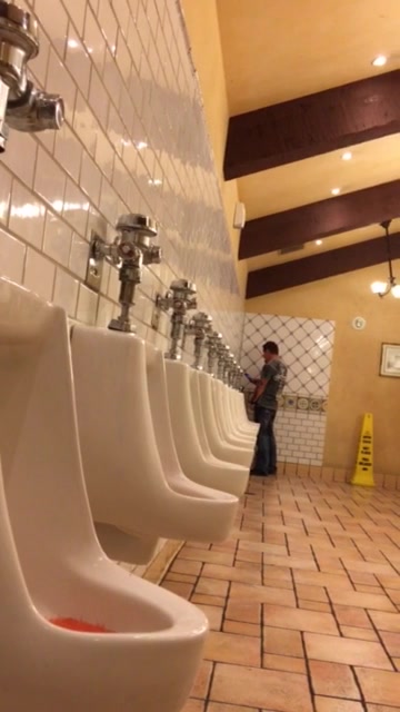 Pissing from a distance