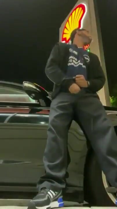 Homie nuts that BBC at gas station