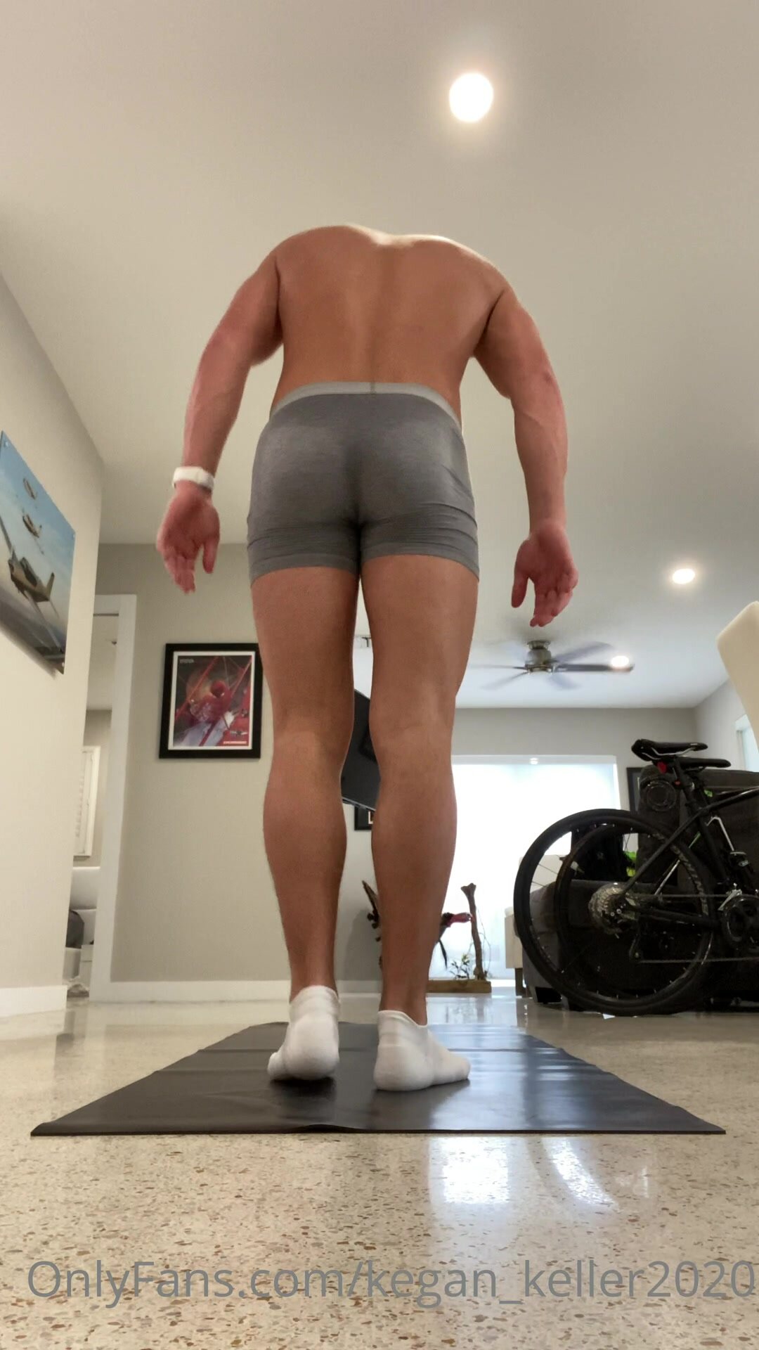 Working Out with Keagan