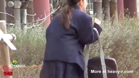 Japanese schoolgirl public poop accident