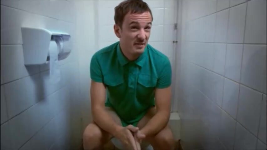 Toilet scene comedy session