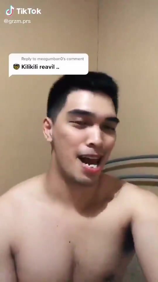 Handsome Pinoy Showing Armpit