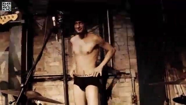 boyband show dick on stage