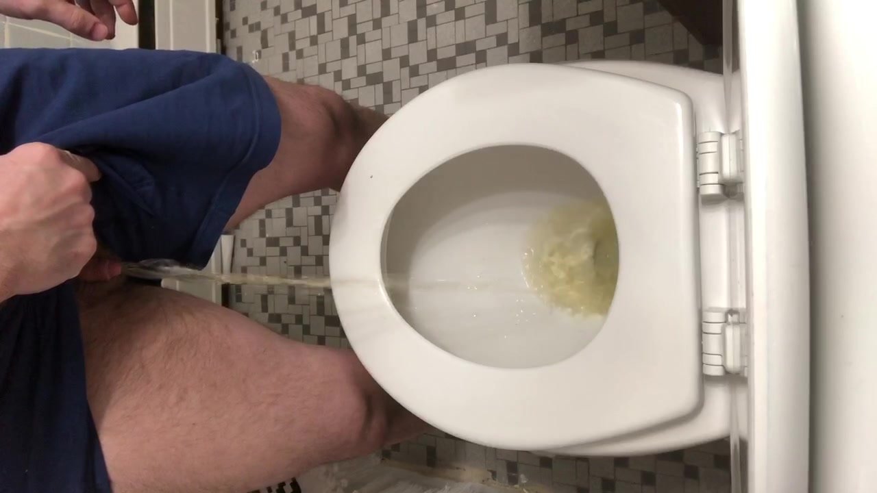 Lazy morning piss
