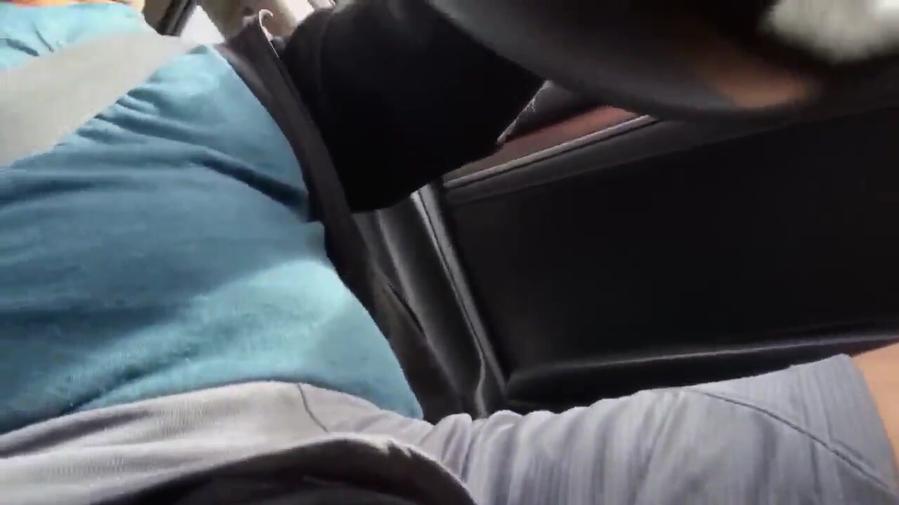 black cock teased by YOU in the car