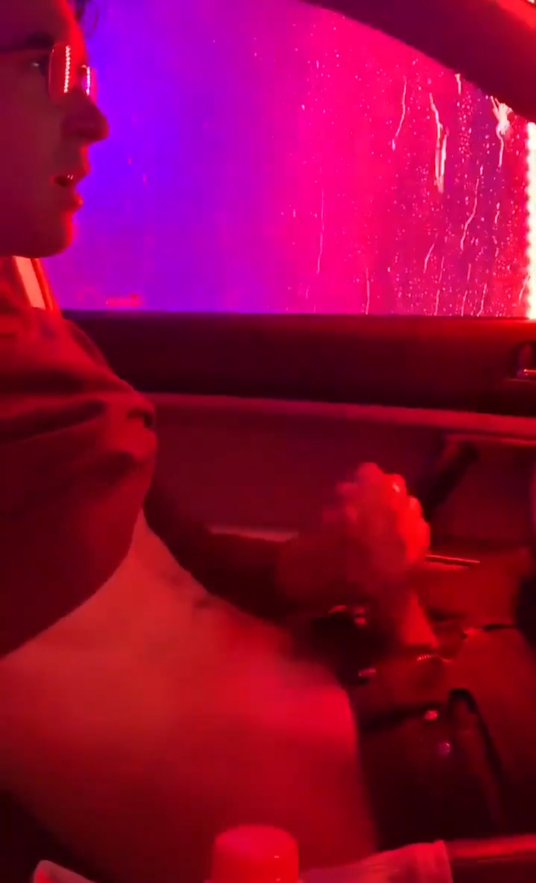 Jerking in the drive thru carwash