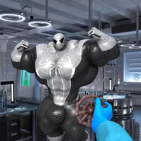 Spiderman Muscle Growth 1