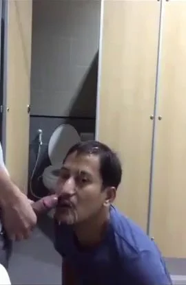 Asian Facial Shower - Asian facial public bathroom - ThisVid.com