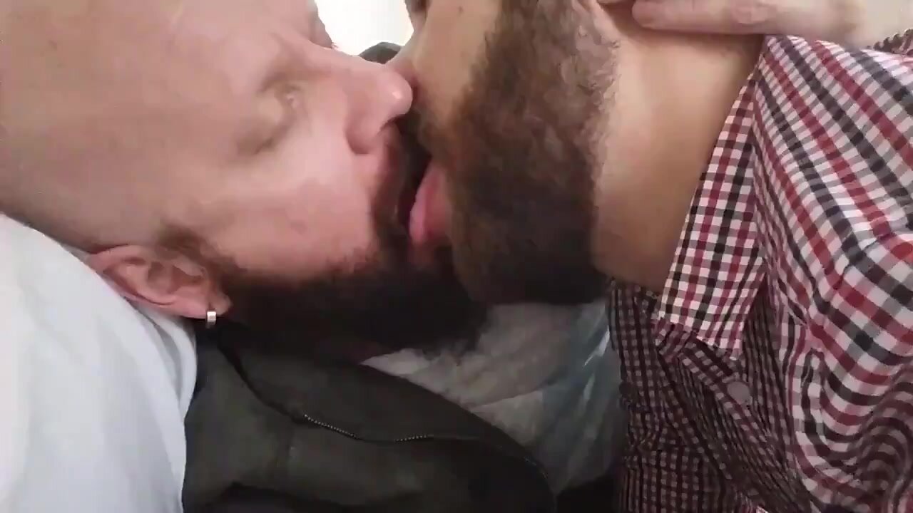 bearded gay cum eaters