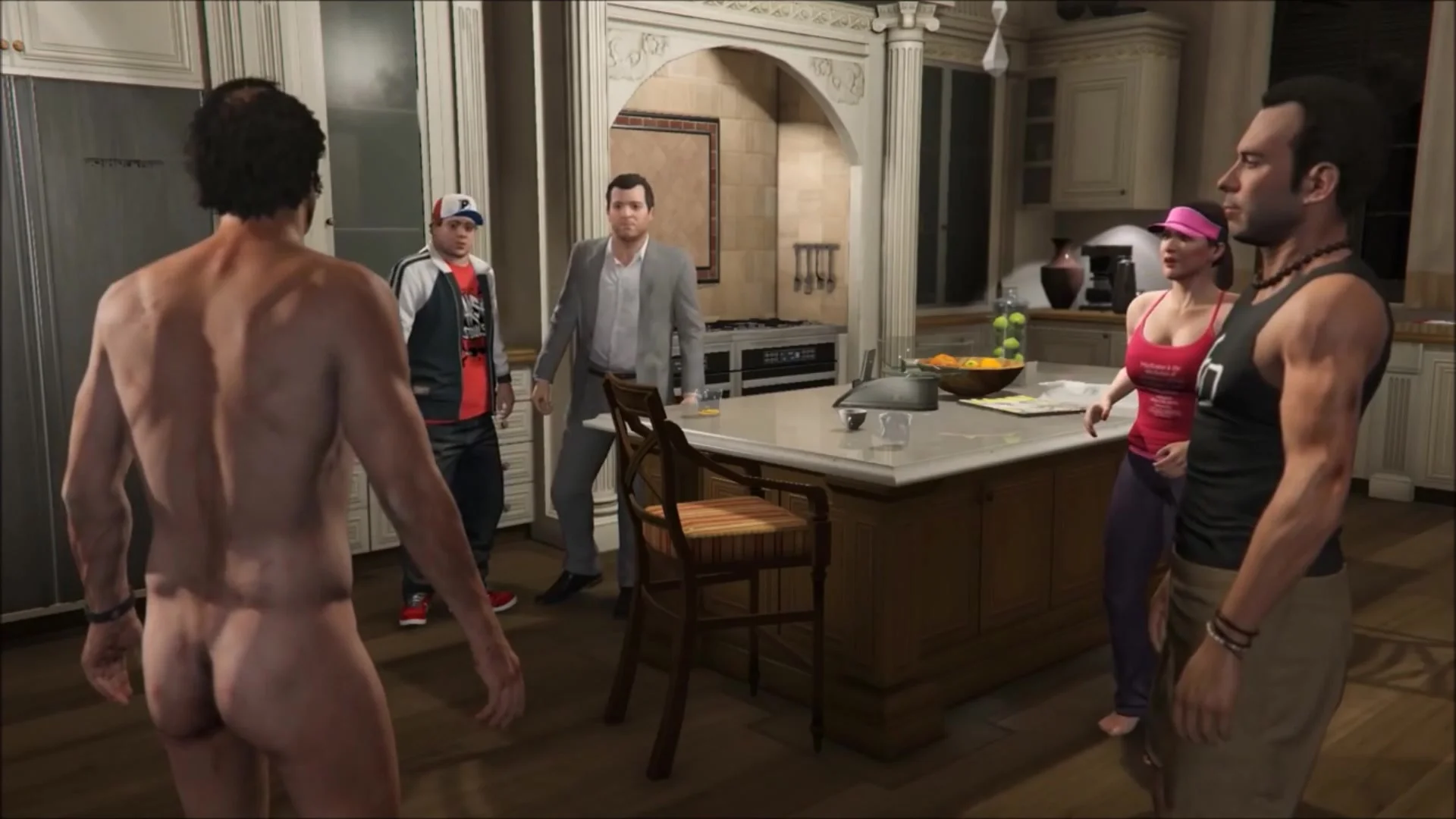 Scenes And Screenshots Grand Theft Auto Xxx Parody Porn, gta v trevors nu.....