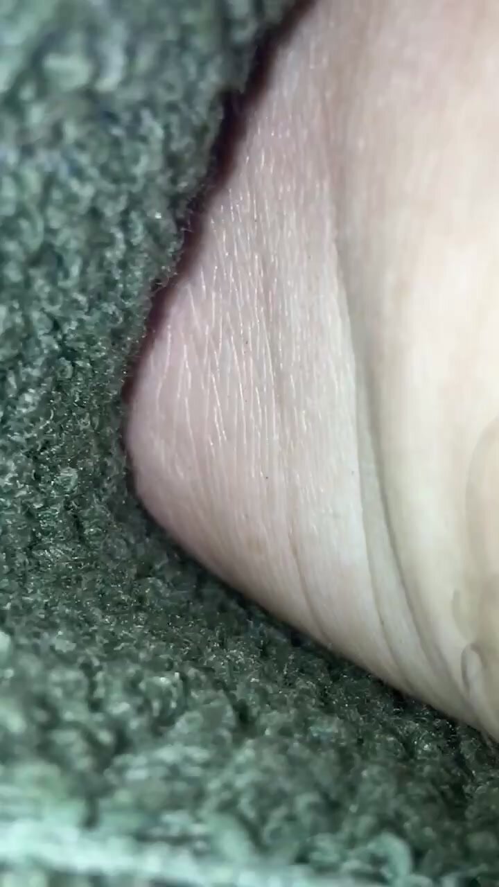 Inside my fuzzy sock slow motion
