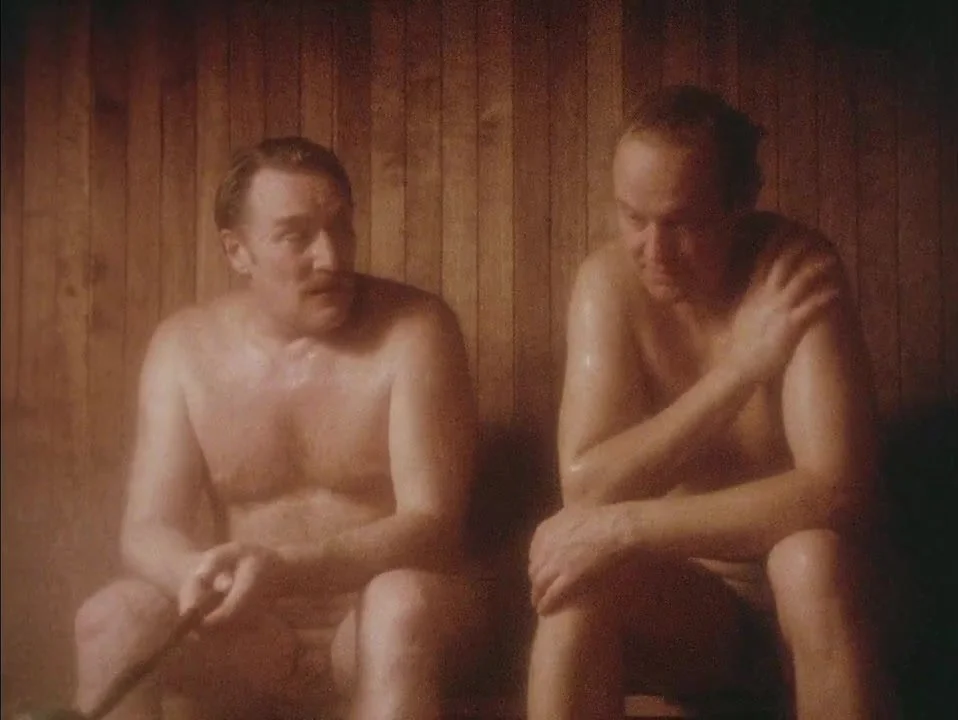 Two Naked Men In Sauna Thisvid Com