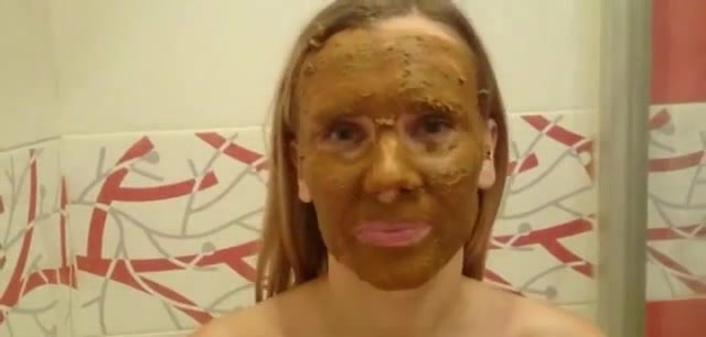 Awesome Girlfriend Takes His Shit And Smears It On Her Face