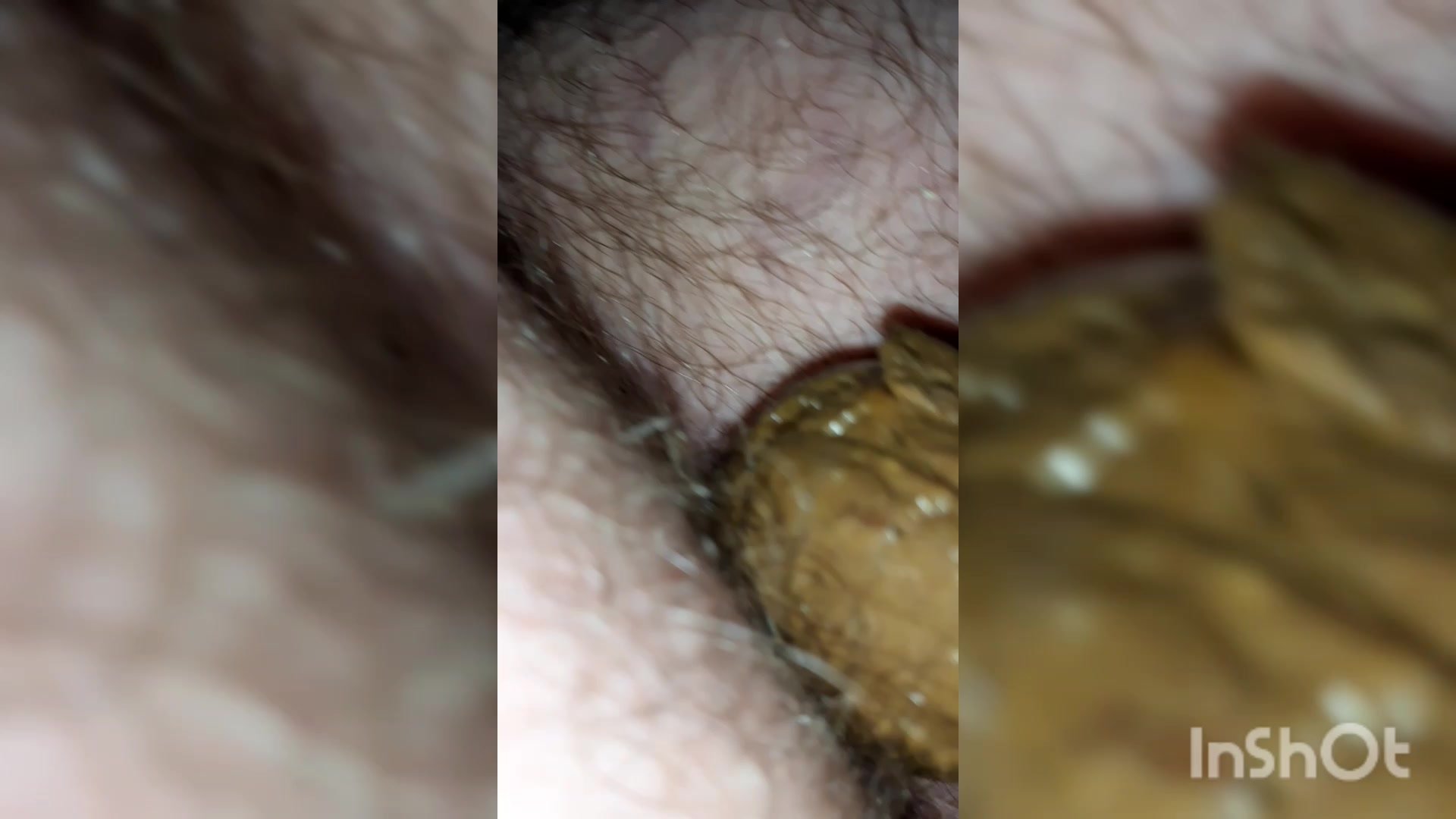 Close up shit in my underwear