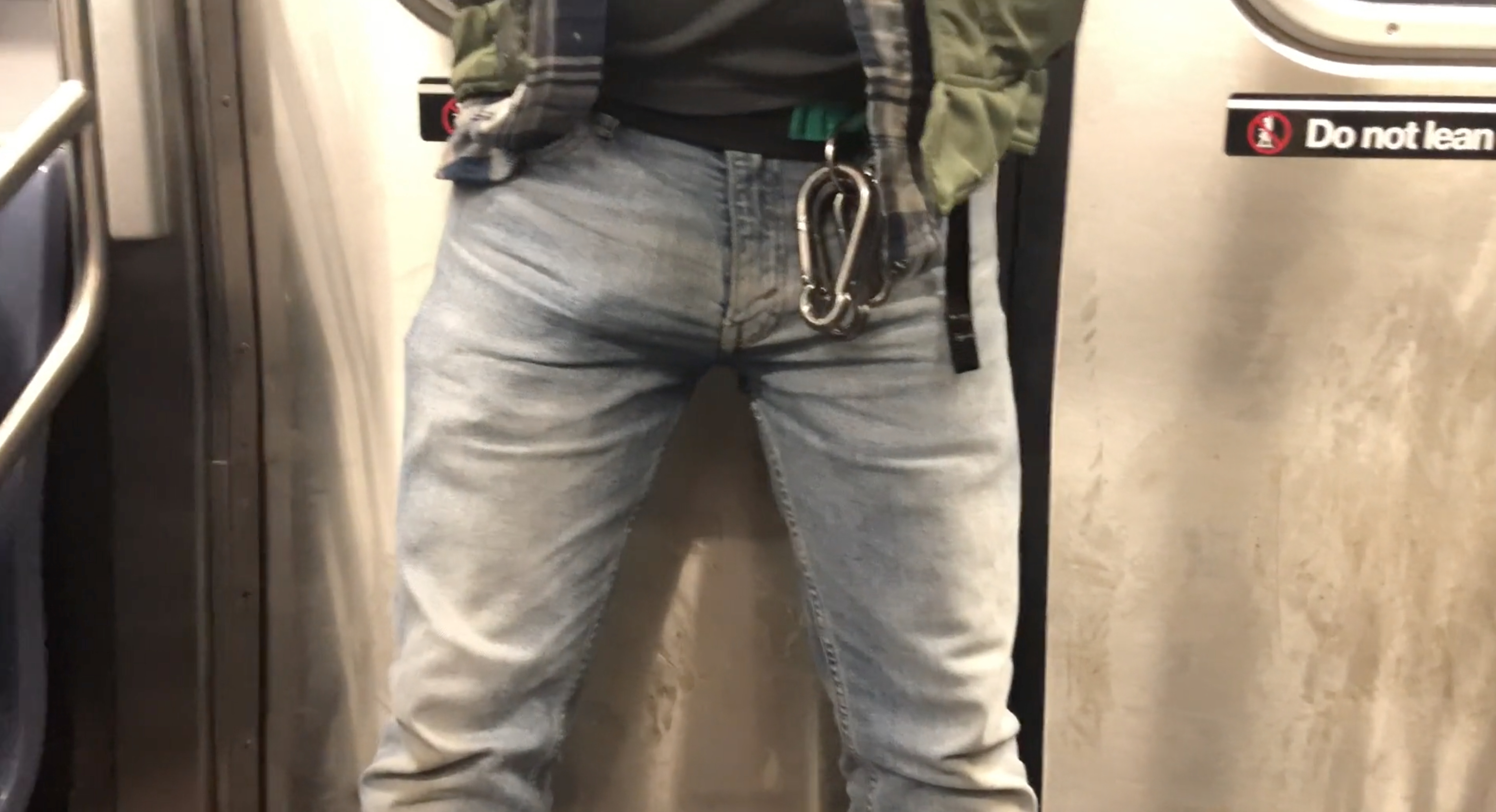 Bulge on NYC Subway