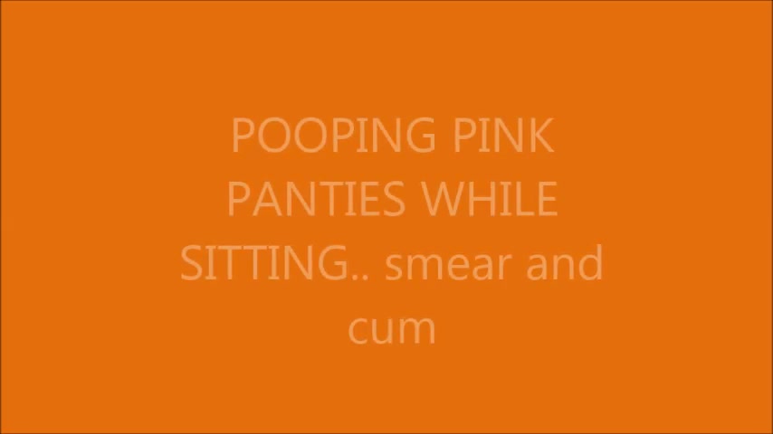 shitting pink panties