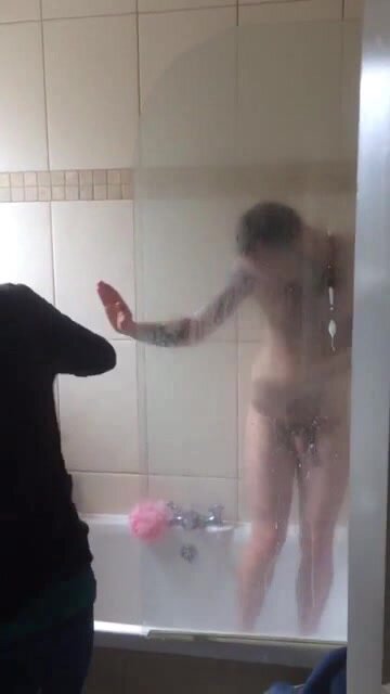 Attacked by friend in shower