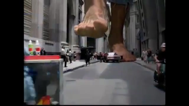 Giant Feet Spray Commercial