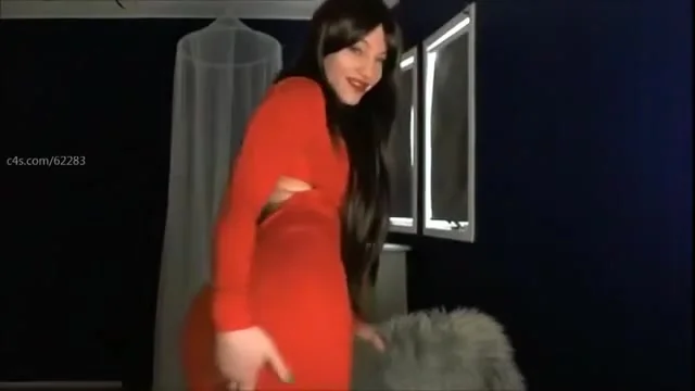 Porno Red Dress
