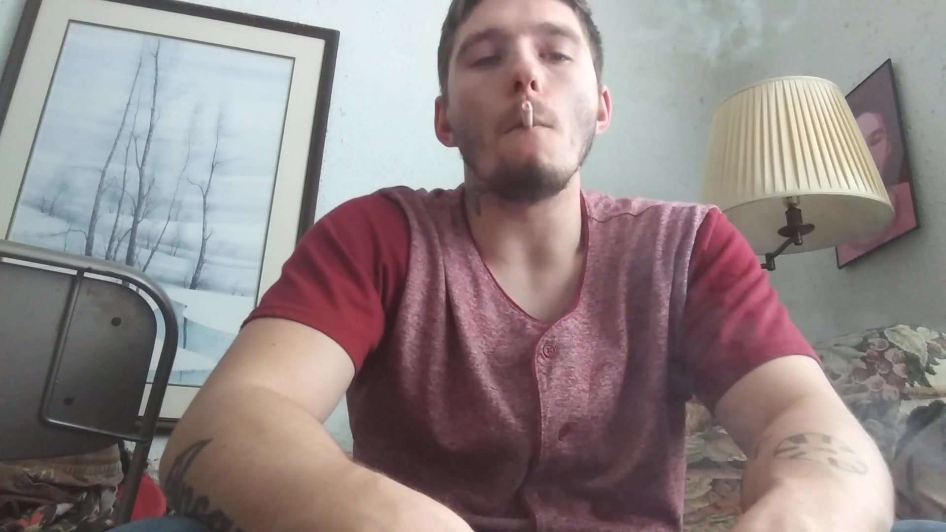 Sexy smoker - video 10
