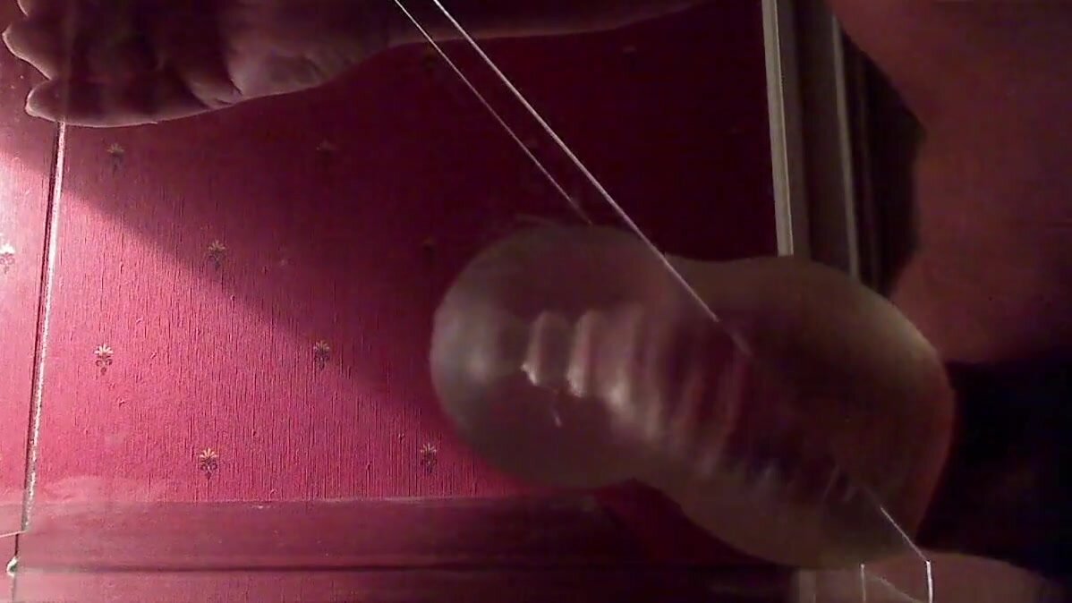 Daddy cum huge and moaning