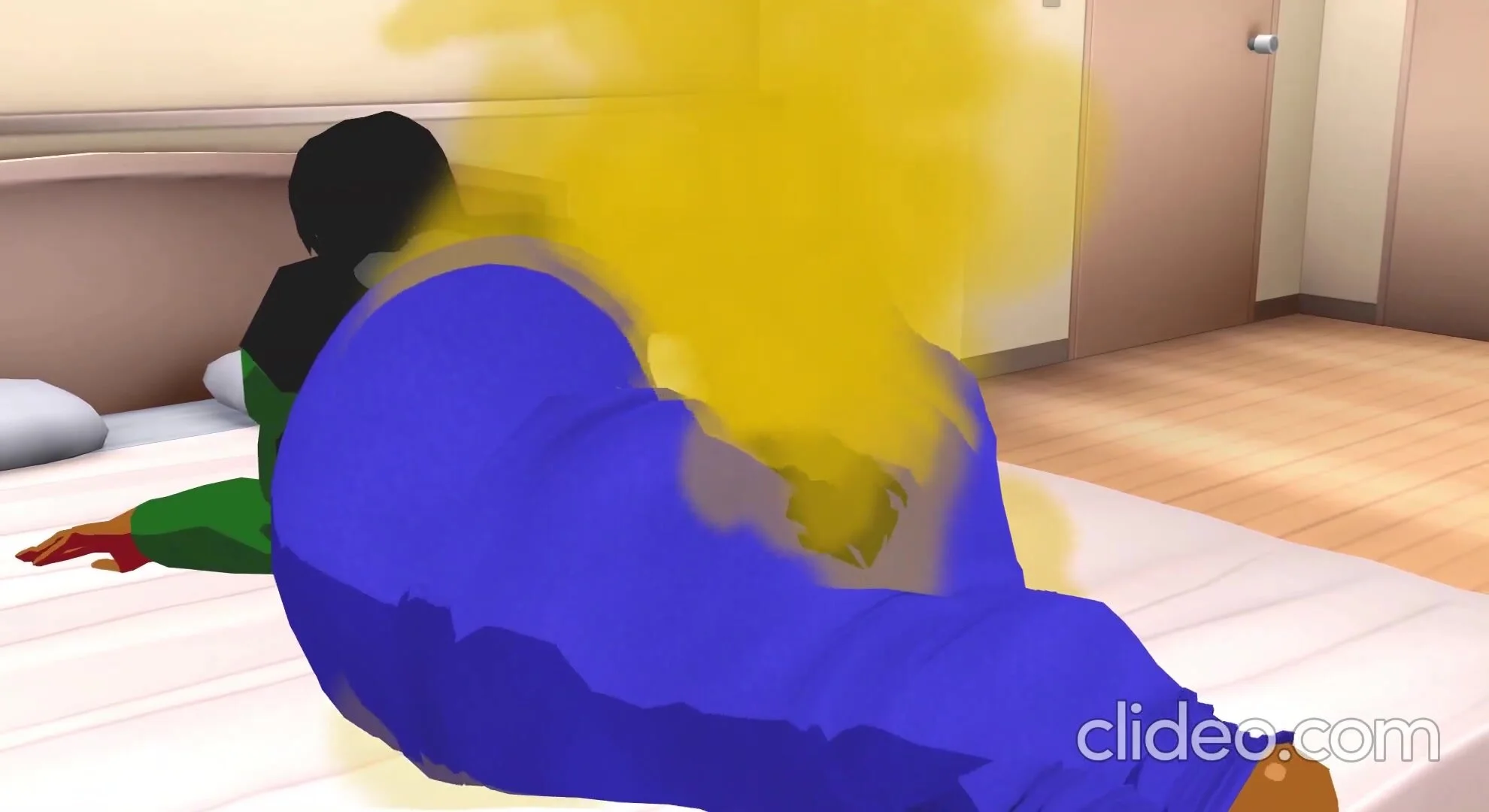 Male fart animation
