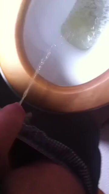 A very satisfying piss